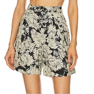 New Anine Bing Floral Carrie Shorts Size 4